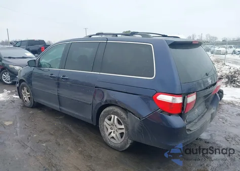 2007 Honda Odyssey Ex-L из США, поврежденный, VIN 5FNRL38607B021421